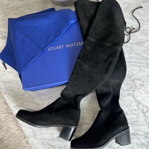Stuart Weitzman  Black Over-the-Knee Women's Boots